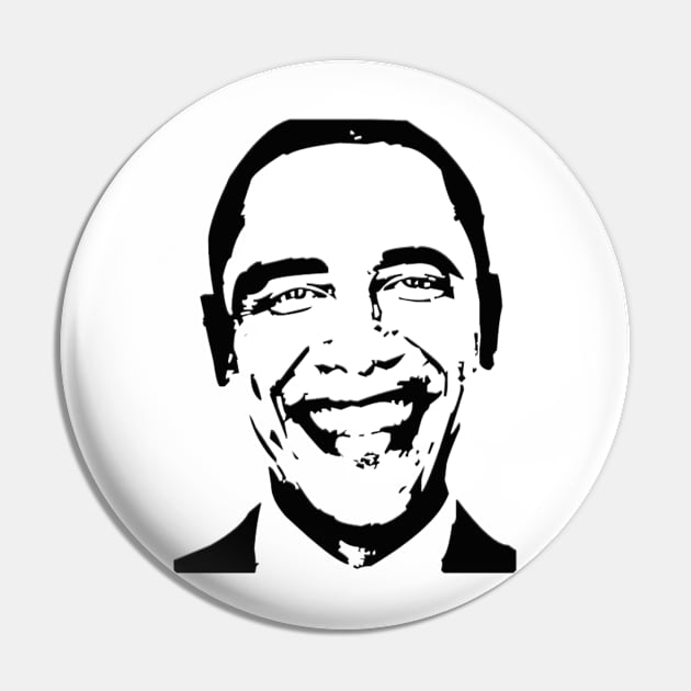 barack obama Pin by bahullah_art