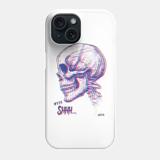 Retro Quiet Skull Phone Case