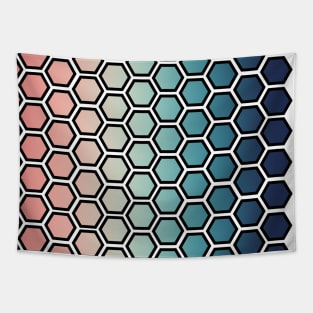 Gradient honeycombs Tapestry