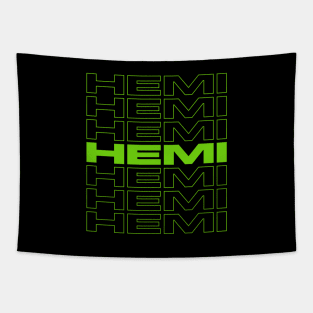 Mopar Hemi repeat - mopar green Tapestry