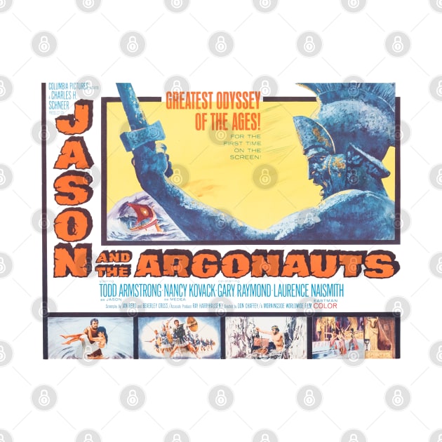 Jason and the Argonauts Movie Poster by MovieFunTime