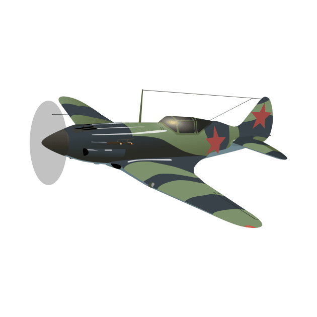 MiG-3 Soviet WW2 Fighter by NorseTech