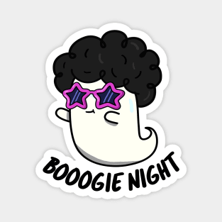 Boo-gie Night Cute Halloween for women Ghost Pun Magnet