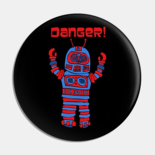 Robot Danger! Pin