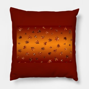 Forest Floor in Autumn on Leaves Pillow