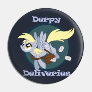 Derpy Deliveries Pin