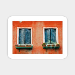 Windows in Murano Magnet