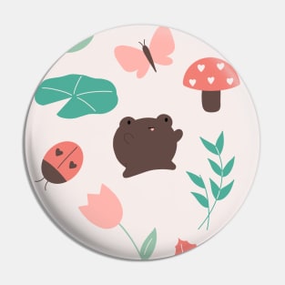 Pebble and Geraldine Pin