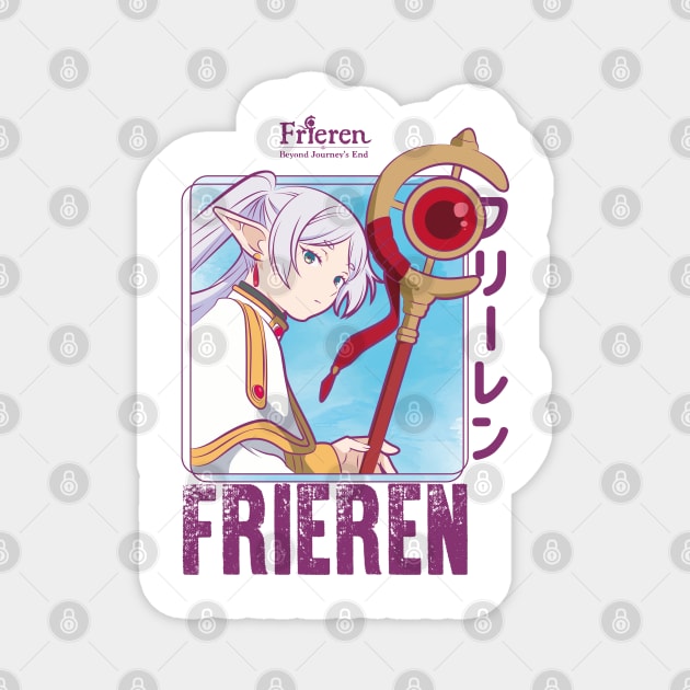 FRIEREN: BEYOND JOURNEYS END FULL COLOR Magnet by FunGangStore