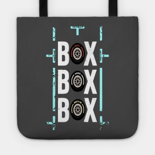 "Box Box Box" F1 Tyre Tote