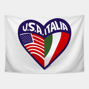 RETRO REVIVAL - "Love Italian American Style" Tapestry