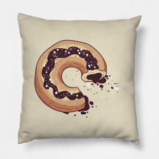 Donut lover chocolate doughnut Pillow