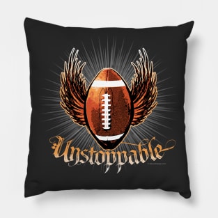 Unstoppable (Football) Pillow