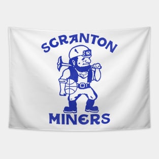Defunct Scranton Miners Basketball Team Tapestry