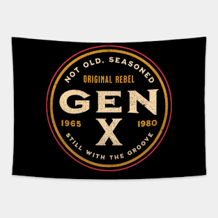 Gen X - Not Old, Seasoned Tapestry