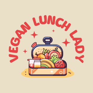 LUNCHTIME HERO: THE VEGAN LUNCH LADY’S SNACK ATTACK T-Shirt