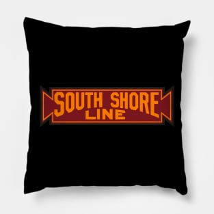 The Chicago South Shore and South Bend Railroad Pillow