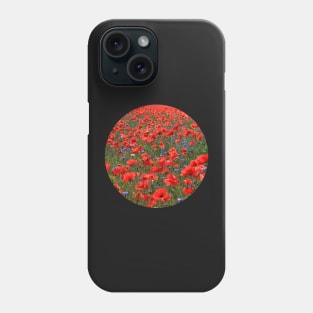 A Meadow of Red Poppies Phone Case