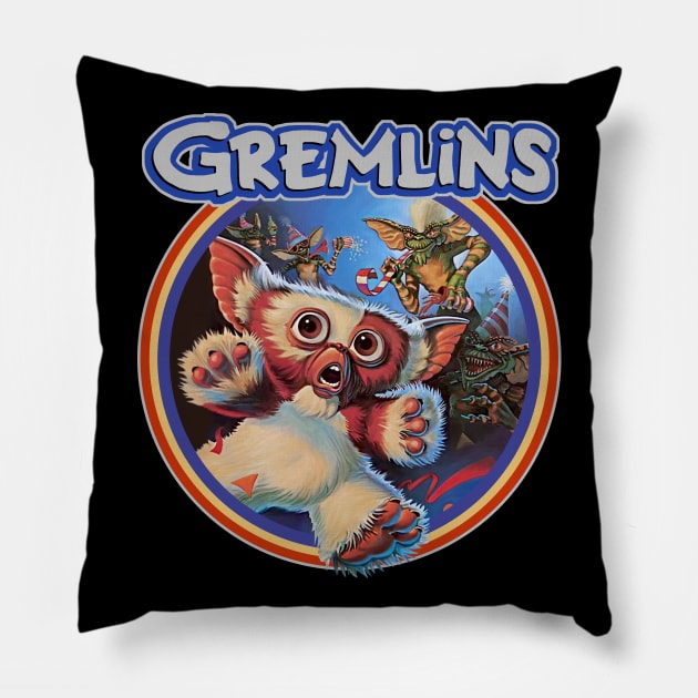 Gremlin 84 Pillow by Trazzo