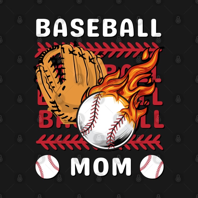 Best Baseball Mom Gift for Baseball Mother mommy mama by BoogieCreates