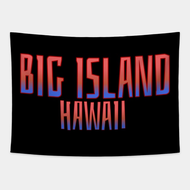 Hawaii t-shirt designs Tapestry by Coreoceanart