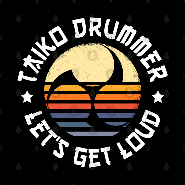 Taiko Drummer Let's Get Loud Mitsudomoe Sunset by BonnaVida