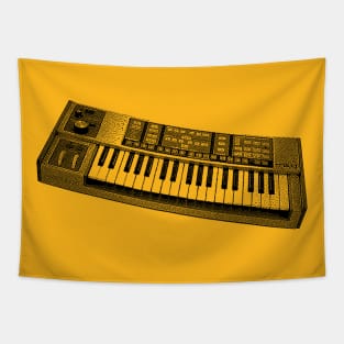 Source 8 bit Synthesizer Tee Tapestry