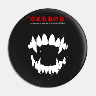 TERROR FANG TEE Pin