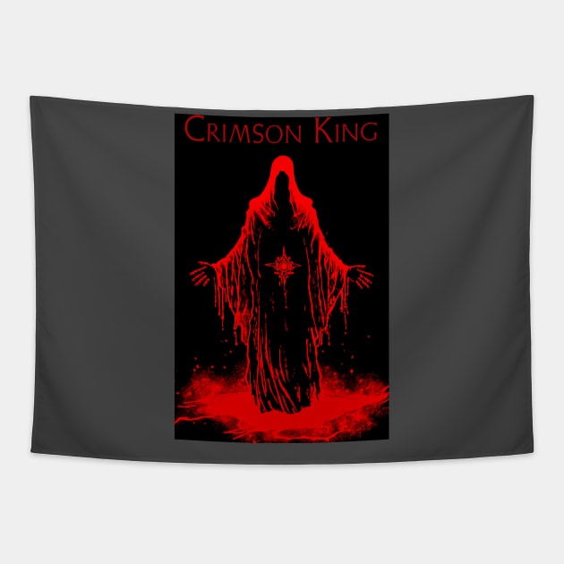 Crimson King Tapestry by BarrySullivan