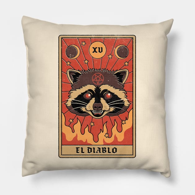 El Diablo Pillow by thiagocorrea