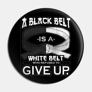 Motivational Martial Jitsu Pin