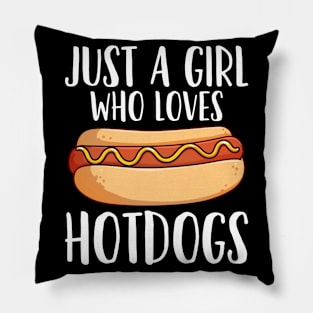 Hotdogs Hotdog Lover Pillow