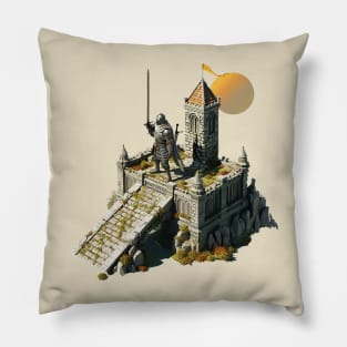 dark soul Pillow