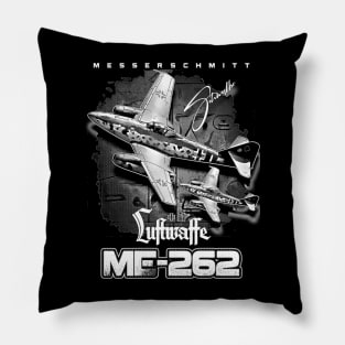 Messerschmitt ME-262 Luftwaffe Aircraft Pillow