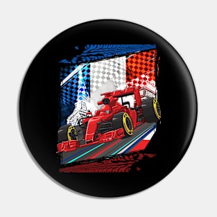 Maillot France Flag Grand Prix Formula French Grand Prix Pin