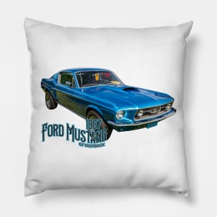 1967 Ford Mustang GT Fastback Pillow