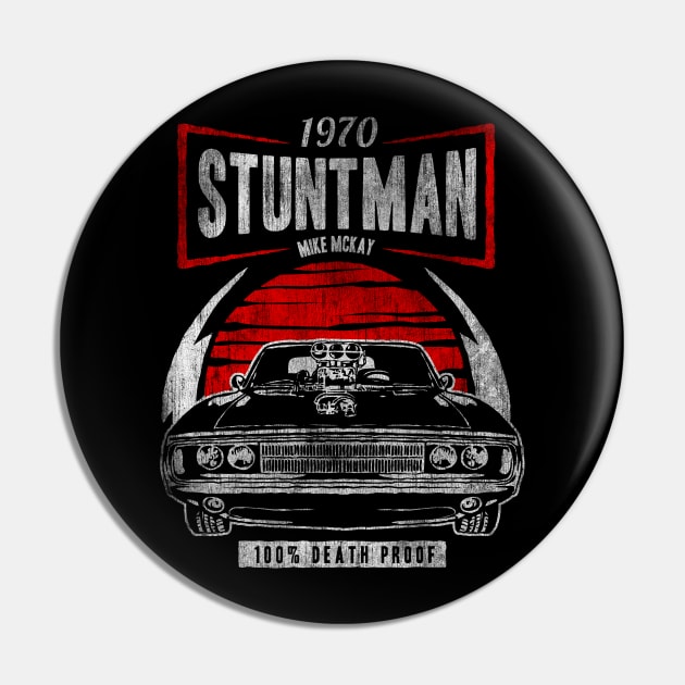 American Stuntman Pin by drewbacca