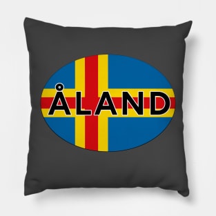 Aland Finland Pillow