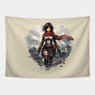 mikasa ackerman Tapestry