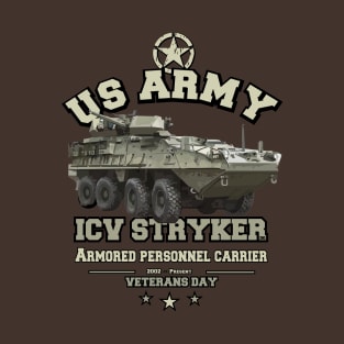 US ARMY ICV STRYKER Armored personnel carrier T-Shirt