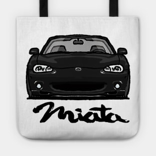 MX5 Miata NB FL Black Tote