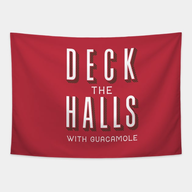 Deck the Halls Tapestry by zacrizy