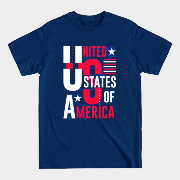 Disover United States Of America (USA merch) - United States Of America - T-Shirt