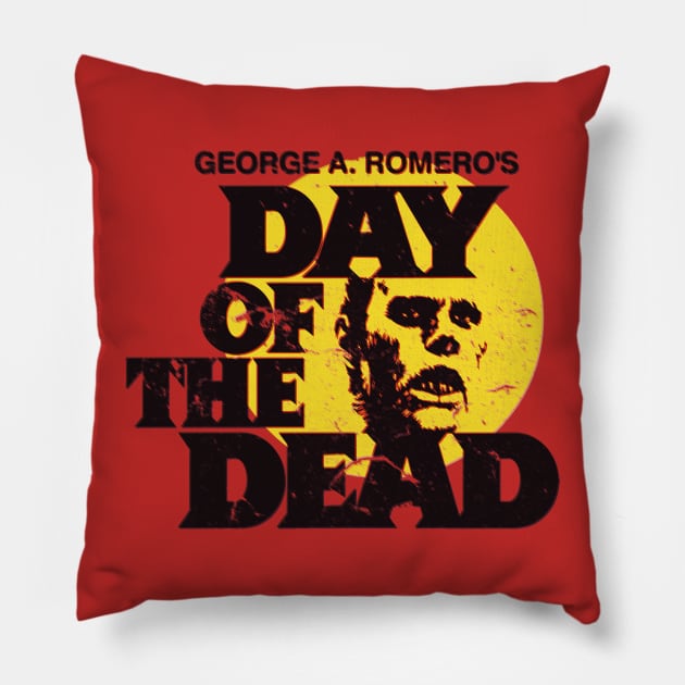 Zombies walk among us, it's the Day of the Dead Pillow by DaveLeonardo