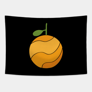 Orange - Stylized Food Tapestry