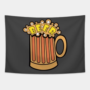 Foamy Beer Mug Tapestry