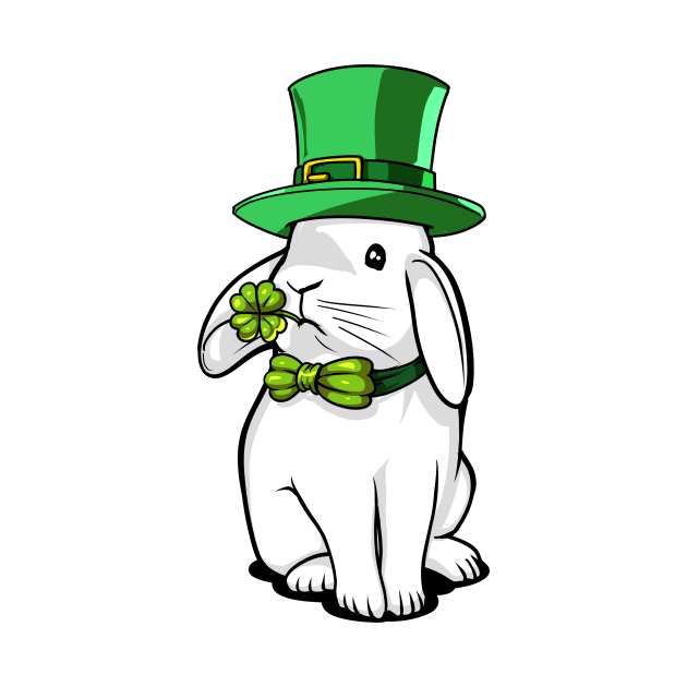 Rabbit Leprechaun St Patricks by underheaven