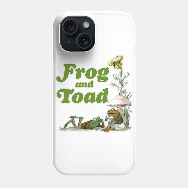 frog and toad Phone Case by psychedelic skull