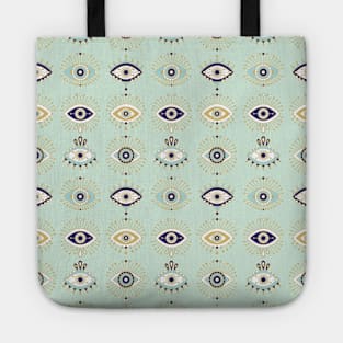 evil eyes Tote