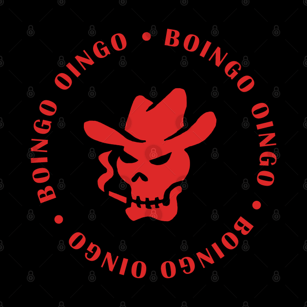 oingo boingo skull logo by strasberrie